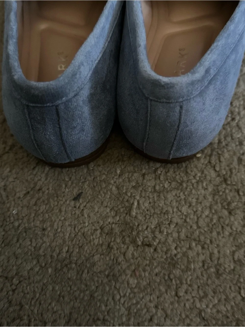 Blue/Gray Loafers
